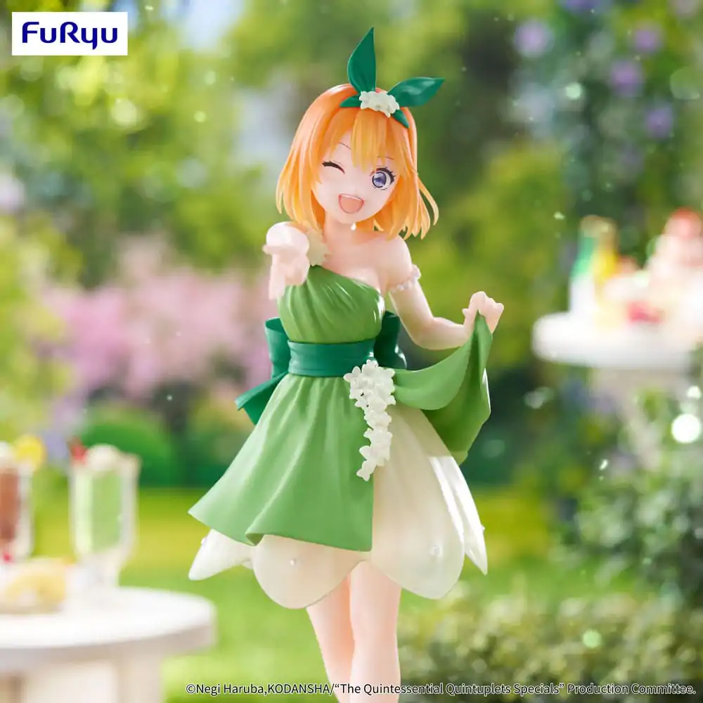 The Quintessential Quintuplets Trio-Try-iT PVC Soška Nakano Yotsuba Pastel Dress Ver. 22 cm fotografii produktu