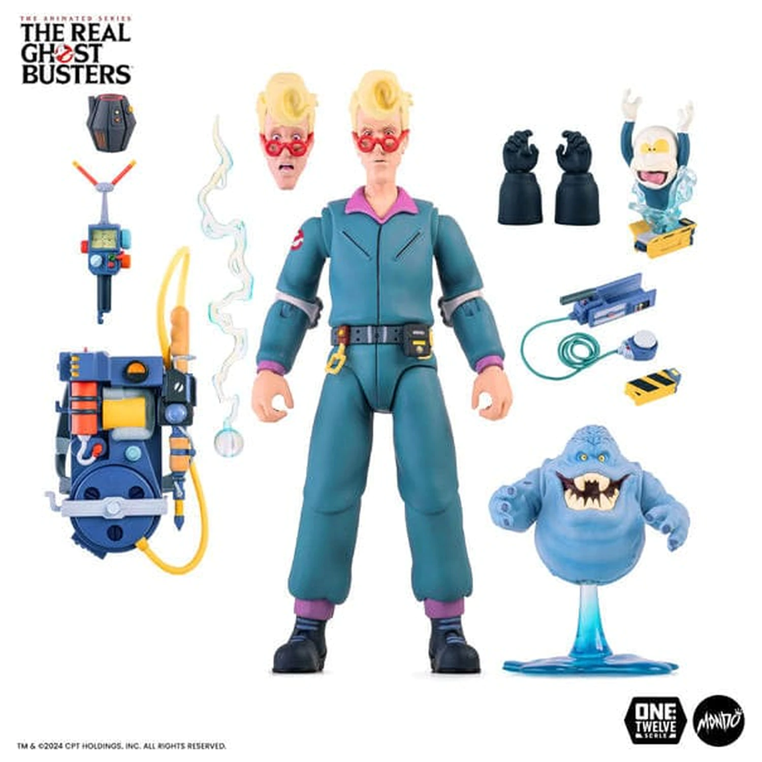 The Real Ghostbusters akční figurka 1/12 Egon Spengler fotografii produktu