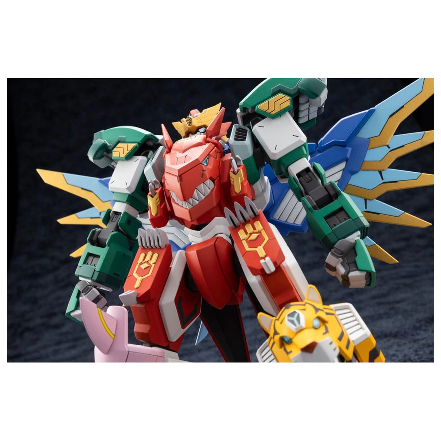 The Red Ranger Becomes an Adventurer in Another World Plastic Model Kit Maximum Kizuna Kaiser 17 cm fotografii produktu
