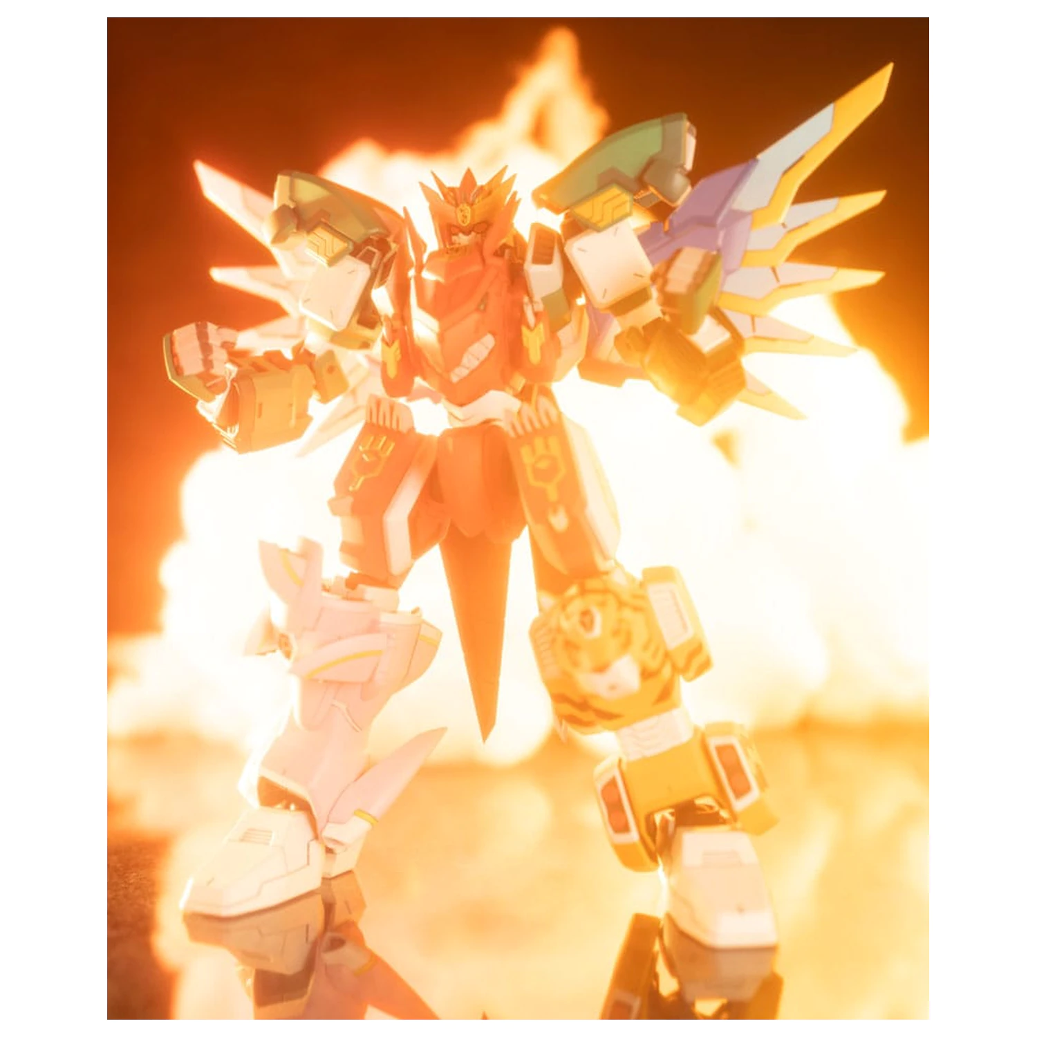 The Red Ranger Becomes an Adventurer in Another World Plastic Model Kit Maximum Kizuna Kaiser 17 cm fotografii produktu