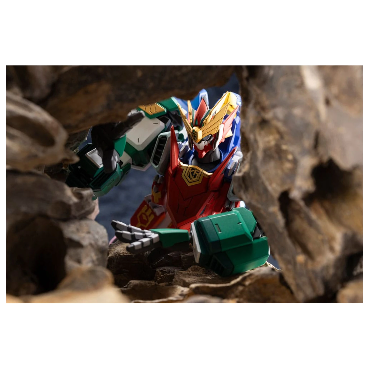 The Red Ranger Becomes an Adventurer in Another World Plastic Model Kit Maximum Kizuna Kaiser 17 cm fotografii produktu