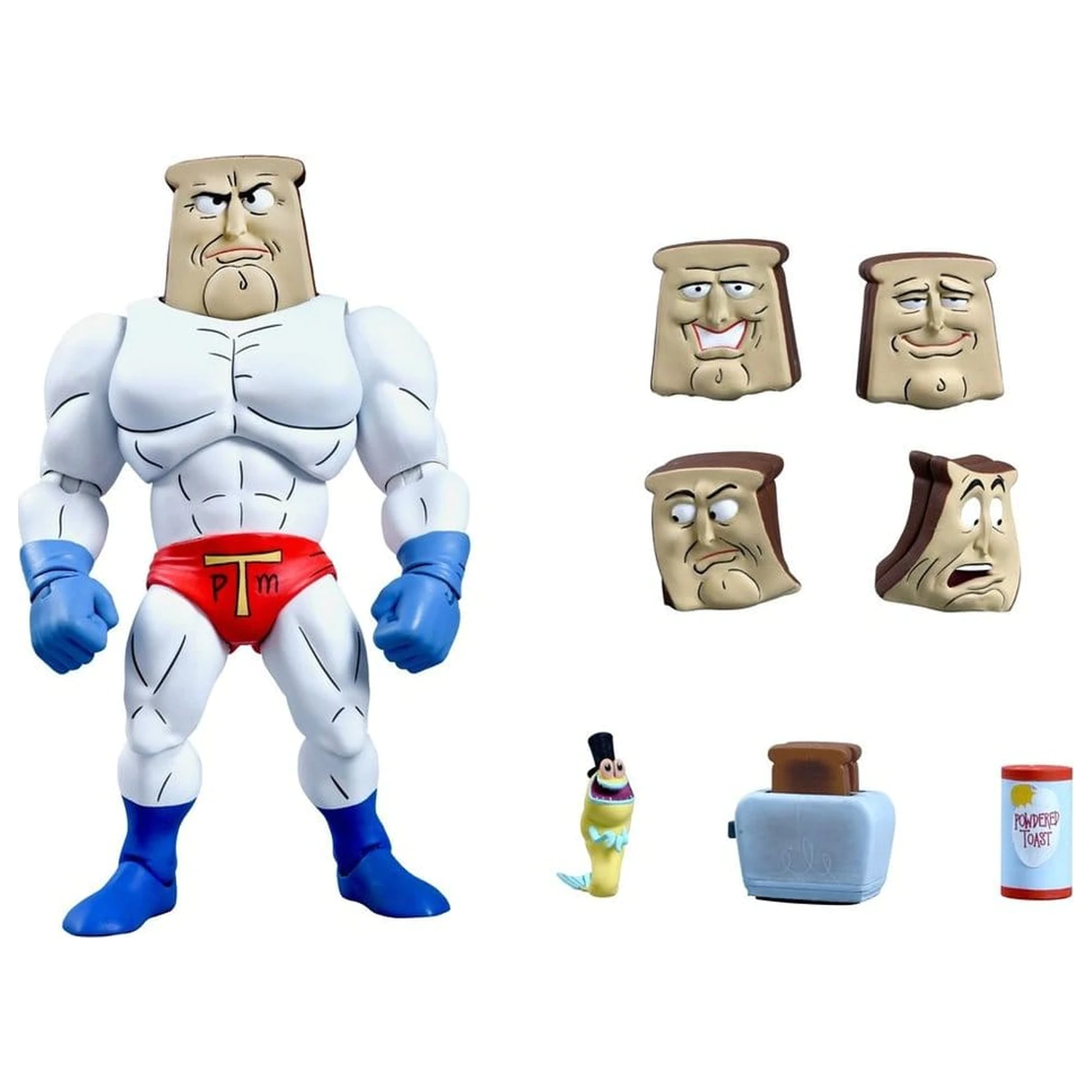 The Ren & Stimpy Show akční figurka Ultimate Powdered Toast Man 18 cm fotografii produktu