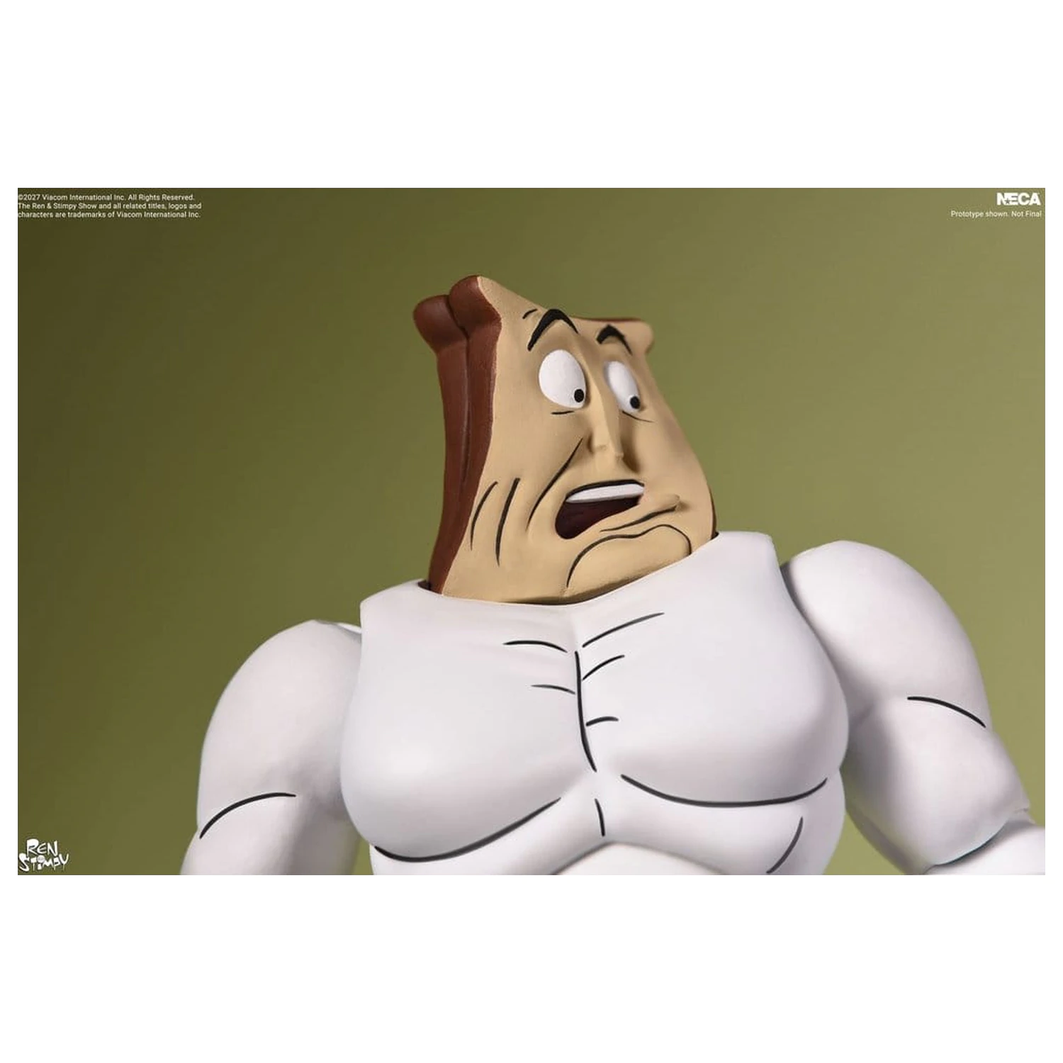 The Ren & Stimpy Show akční figurka Ultimate Powdered Toast Man 18 cm fotografii produktu