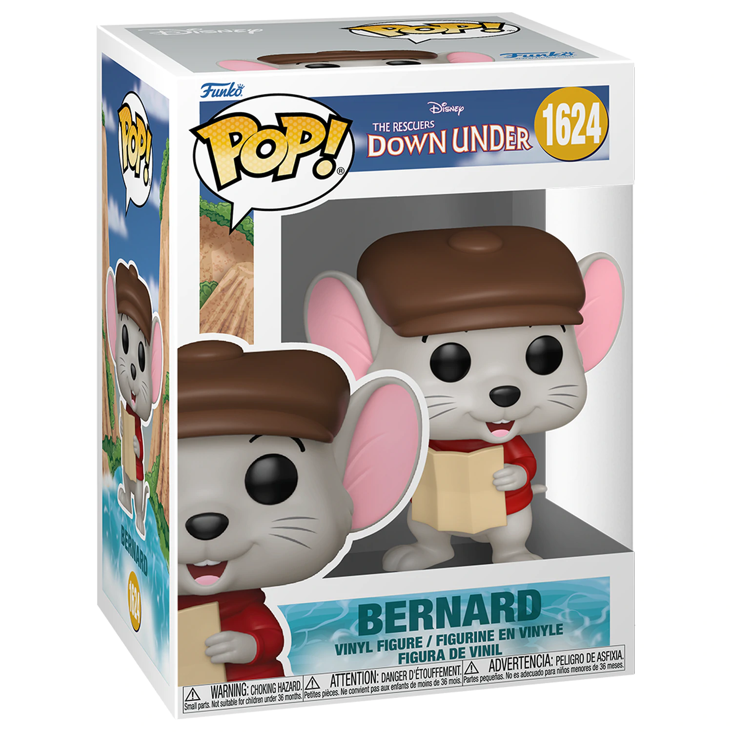 The Rescuers Down Under Funko POP! Disney Vinyl figurka Bernard 9 cm fotografii produktu