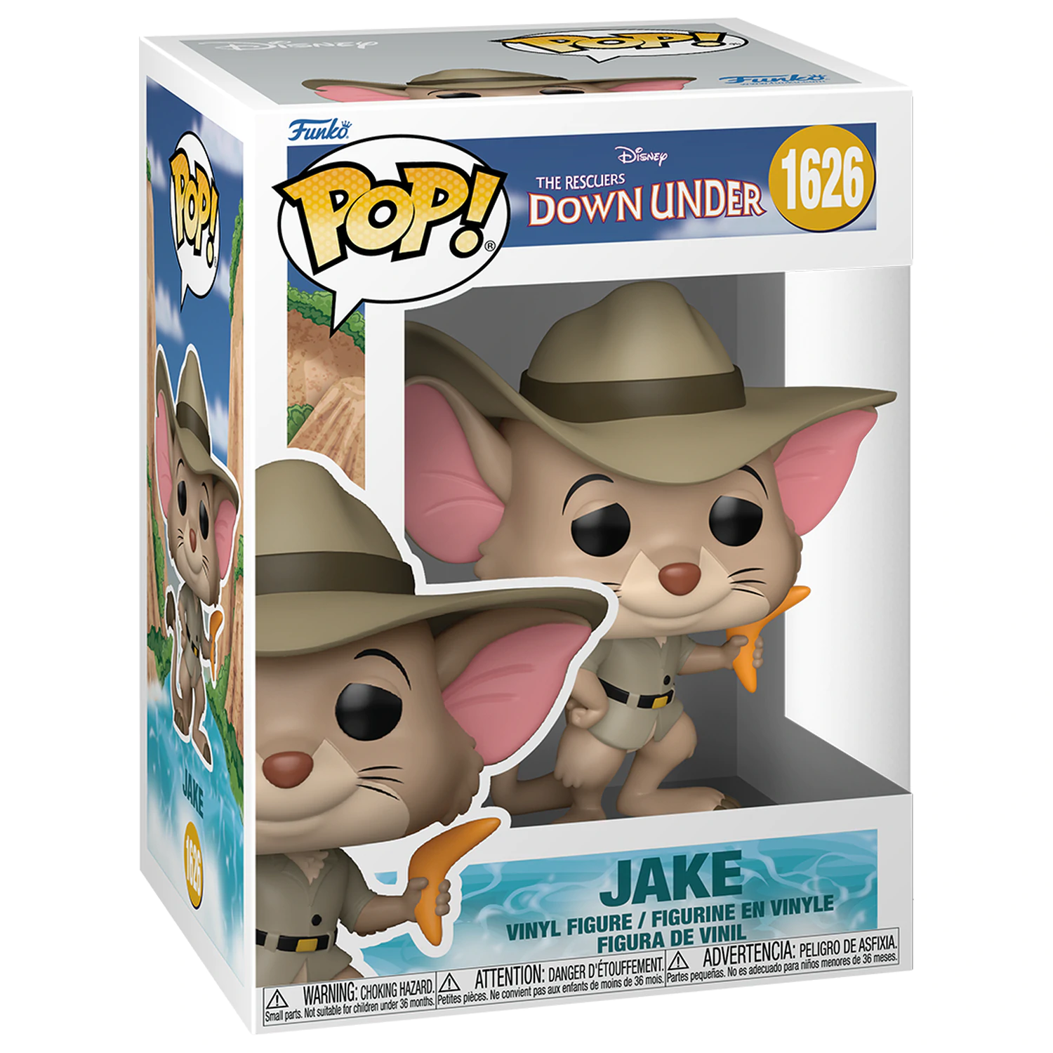 The Rescuers Down Under Funko POP! Disney Vinyl figurka Jake 9 cm fotografii produktu