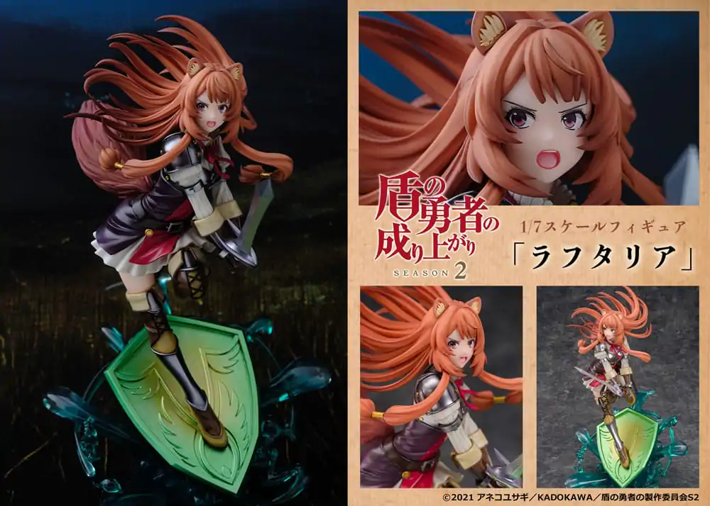 The Rising of the Shield Hero PVC Socha 1/7 Raphtalia 27 cm fotografii produktu