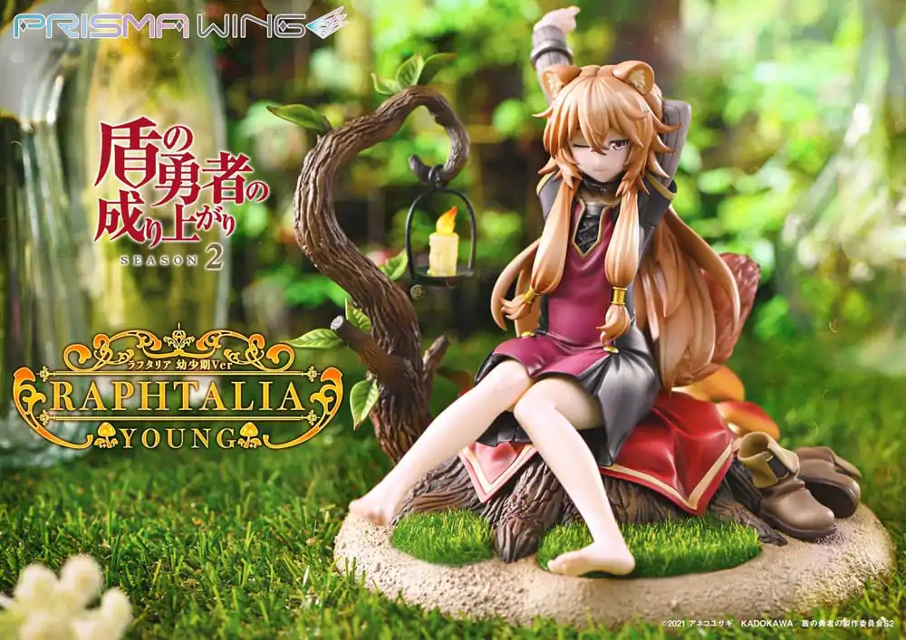 The Rising of the Shield Hero Season 2 Prisma Wing PVC socha 1/7 Raphtalia Young Version 15 cm fotografii produktu