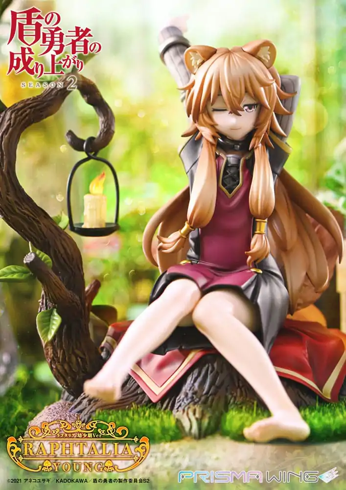 The Rising of the Shield Hero Season 2 Prisma Wing PVC socha 1/7 Raphtalia Young Version 15 cm fotografii produktu