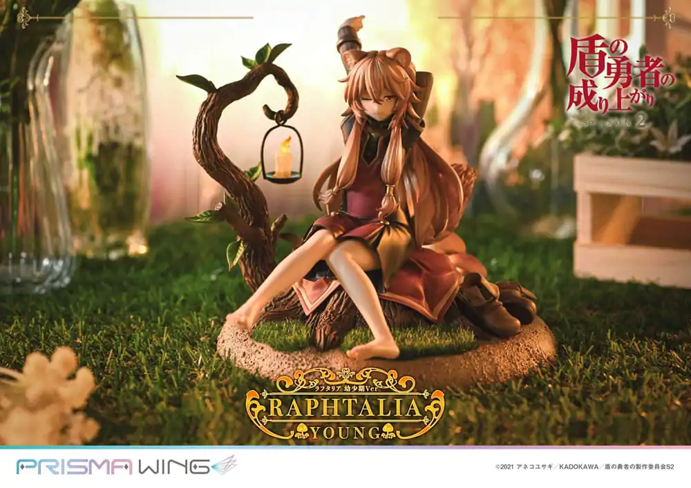 The Rising of the Shield Hero Season 2 Prisma Wing PVC socha 1/7 Raphtalia Young Version 15 cm fotografii produktu