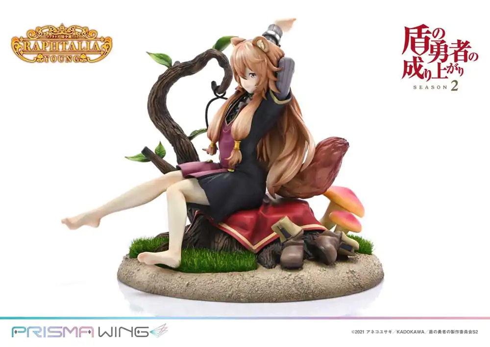 The Rising of the Shield Hero Season 2 Prisma Wing PVC socha 1/7 Raphtalia Young Version 15 cm fotografii produktu