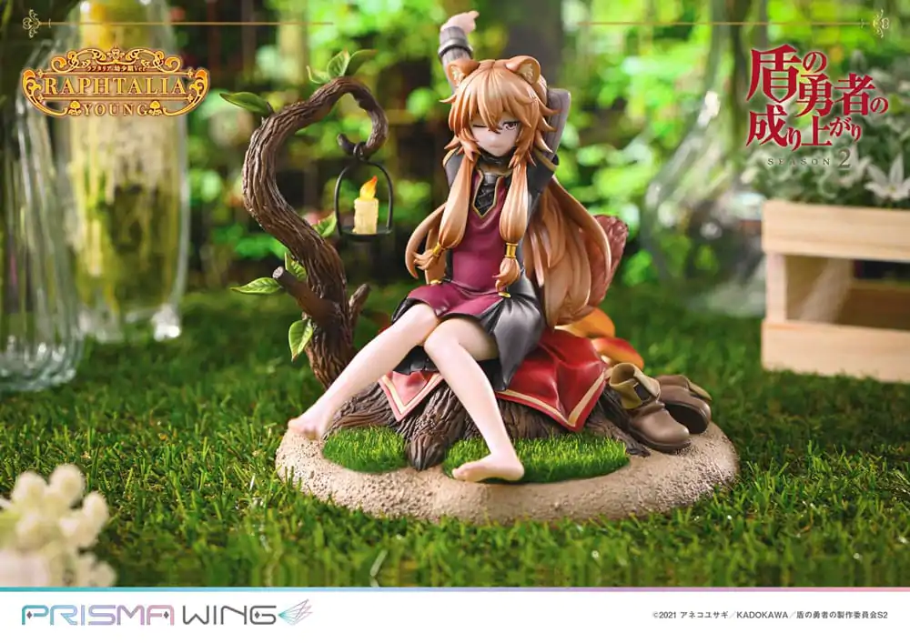 The Rising of the Shield Hero Season 2 Prisma Wing PVC socha 1/7 Raphtalia Young Version 15 cm fotografii produktu