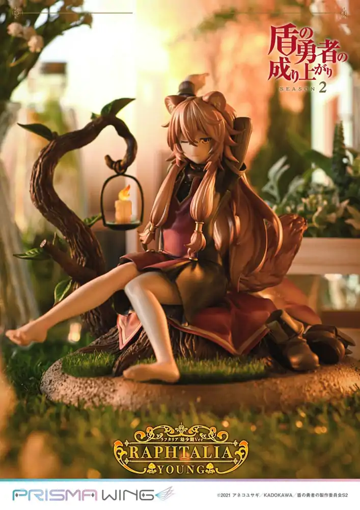 The Rising of the Shield Hero Season 2 Prisma Wing PVC socha 1/7 Raphtalia Young Version 15 cm fotografii produktu