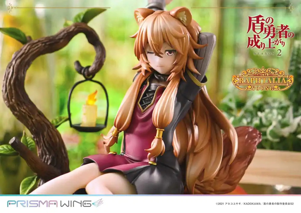 The Rising of the Shield Hero Season 2 Prisma Wing PVC socha 1/7 Raphtalia Young Version 15 cm fotografii produktu