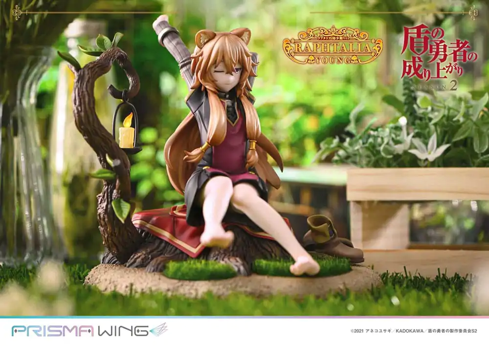 The Rising of the Shield Hero Season 2 Prisma Wing PVC socha 1/7 Raphtalia Young Version 15 cm fotografii produktu