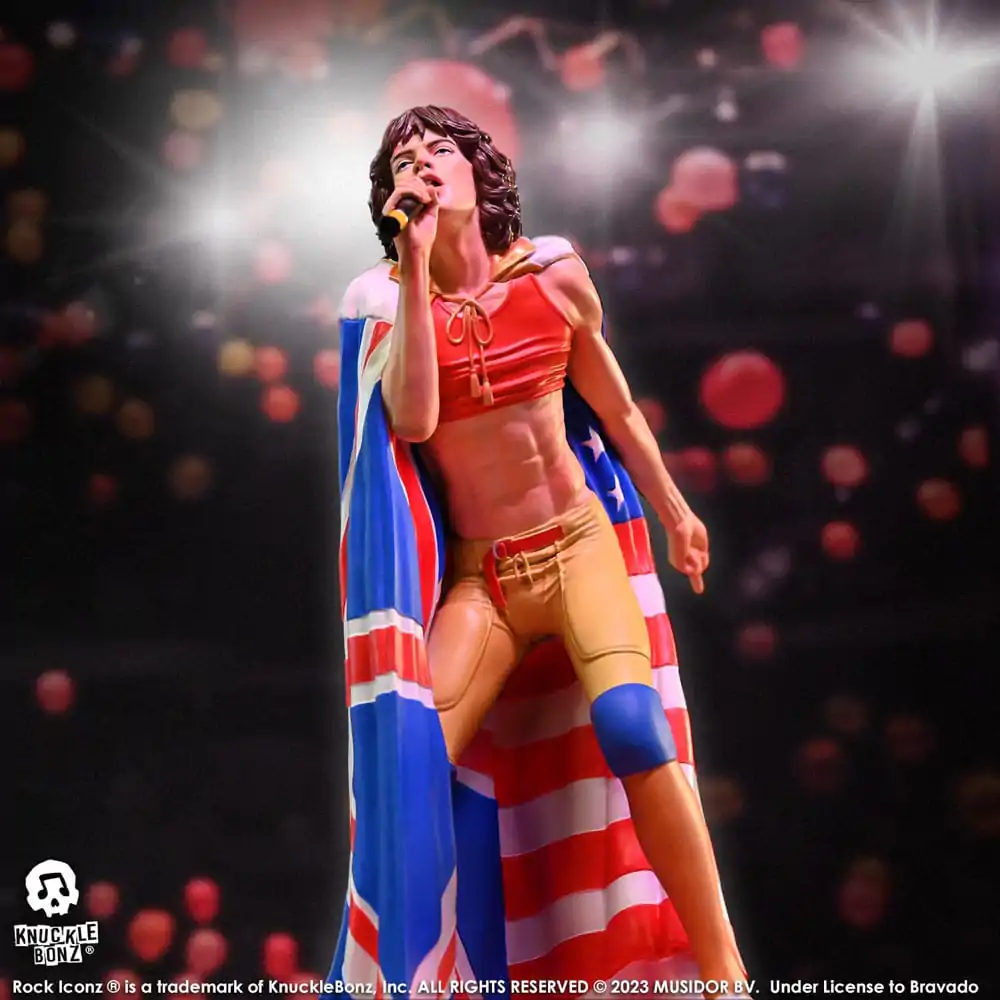 The Rolling Stones Rock Iconz Socha Mick Jagger (Tattoo You Tour 1981) 22 cm fotografii produktu