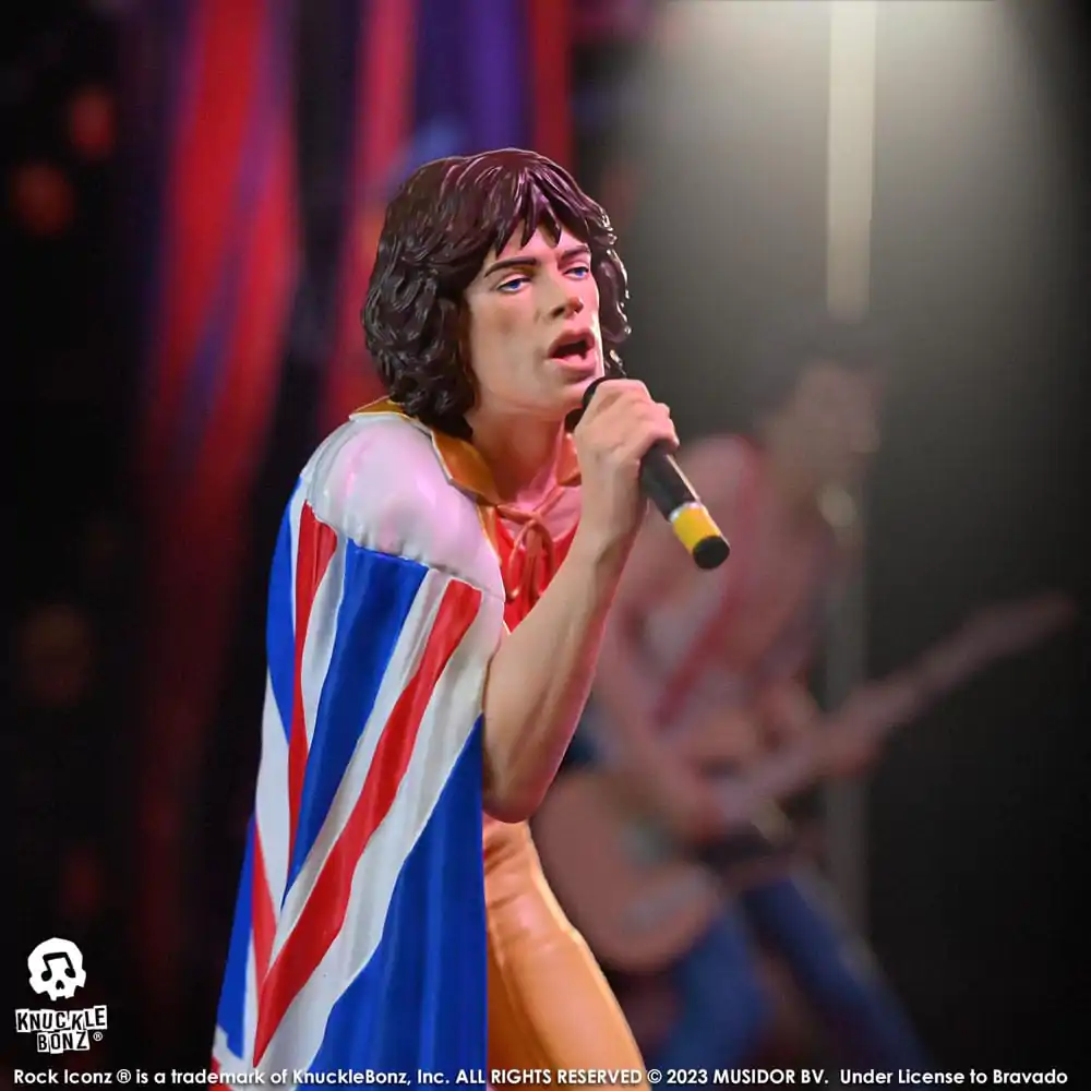 The Rolling Stones Rock Iconz Socha Mick Jagger (Tattoo You Tour 1981) 22 cm fotografii produktu