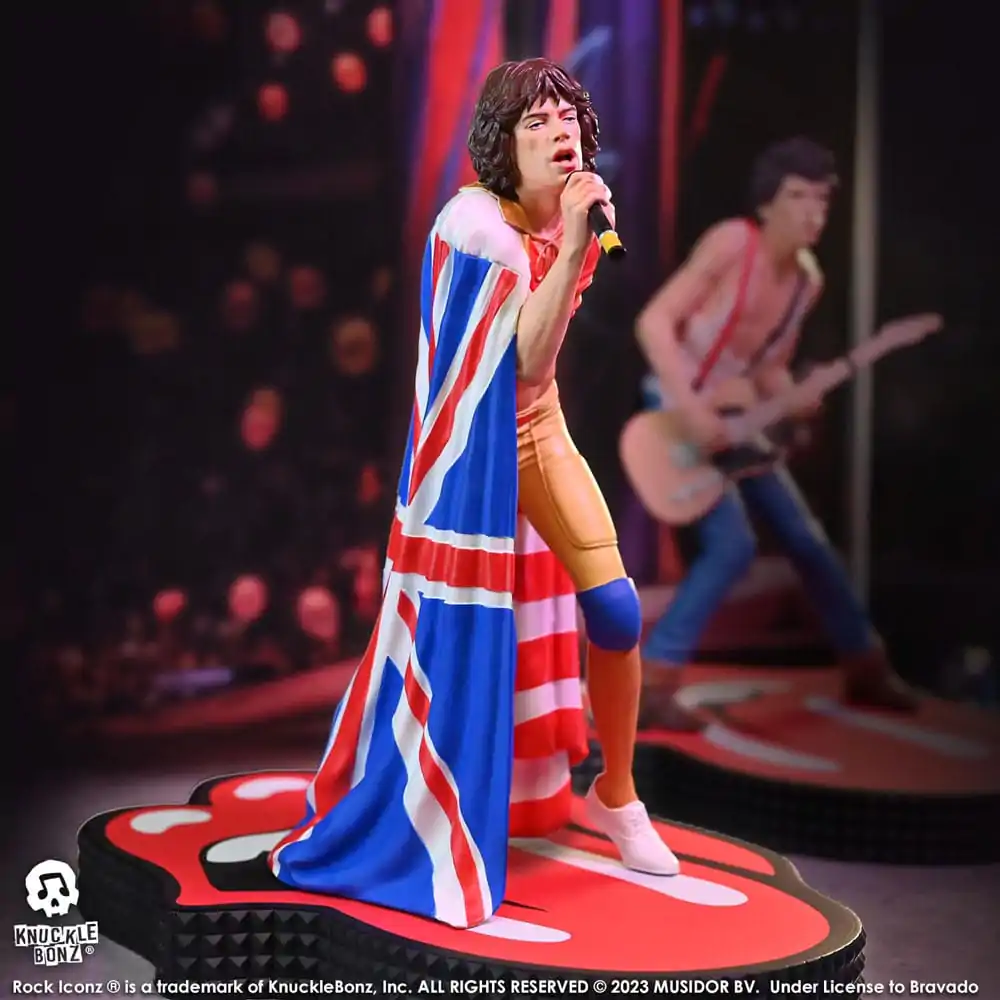 The Rolling Stones Rock Iconz Socha Mick Jagger (Tattoo You Tour 1981) 22 cm fotografii produktu