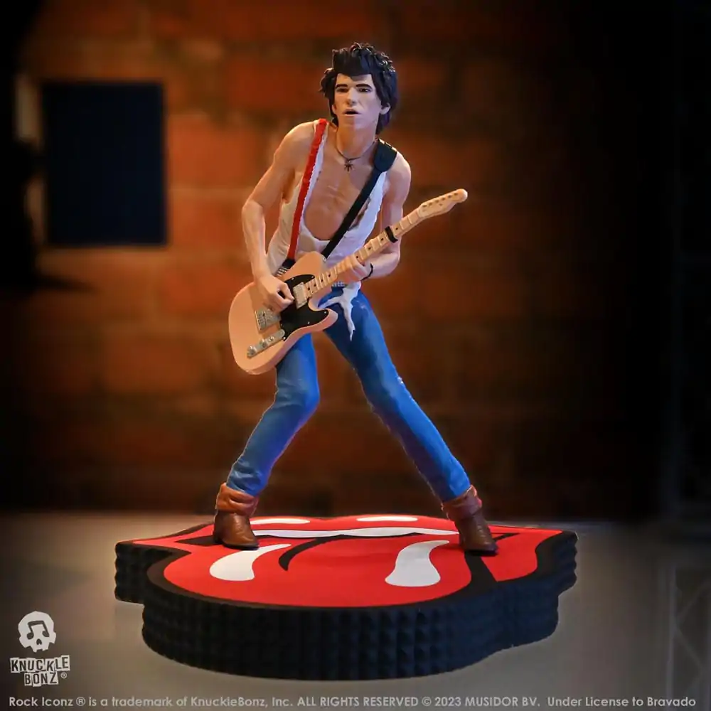 The Rolling Stones Rock Iconz Socha Keith Richards (Tattoo You Tour 1981) 22 cm fotografii produktu