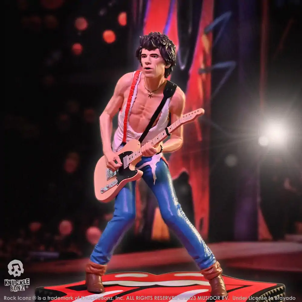 The Rolling Stones Rock Iconz Socha Keith Richards (Tattoo You Tour 1981) 22 cm fotografii produktu
