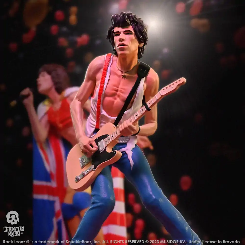 The Rolling Stones Rock Iconz Socha Keith Richards (Tattoo You Tour 1981) 22 cm fotografii produktu