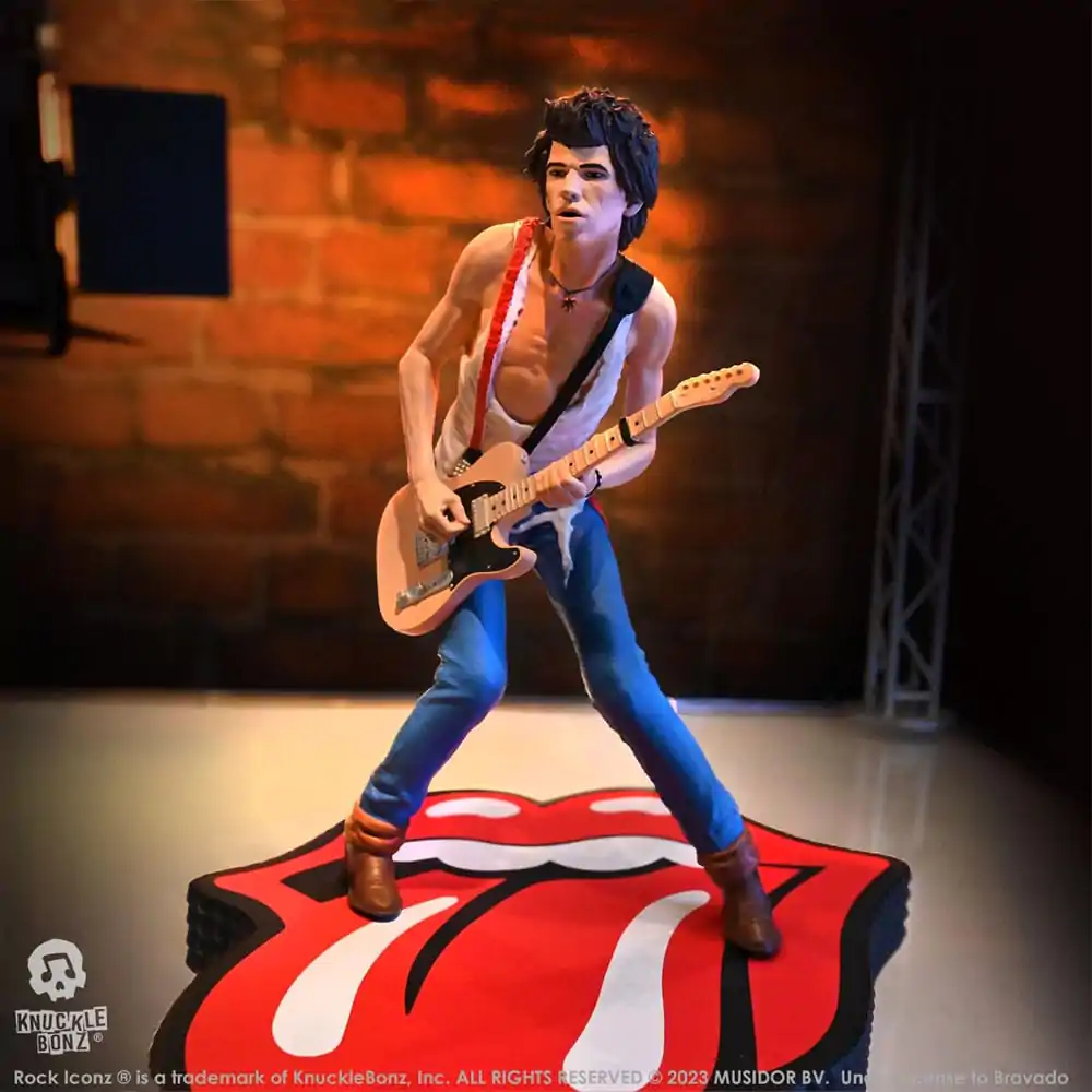 The Rolling Stones Rock Iconz Socha Keith Richards (Tattoo You Tour 1981) 22 cm fotografii produktu