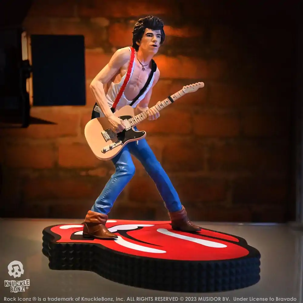 The Rolling Stones Rock Iconz Socha Keith Richards (Tattoo You Tour 1981) 22 cm fotografii produktu