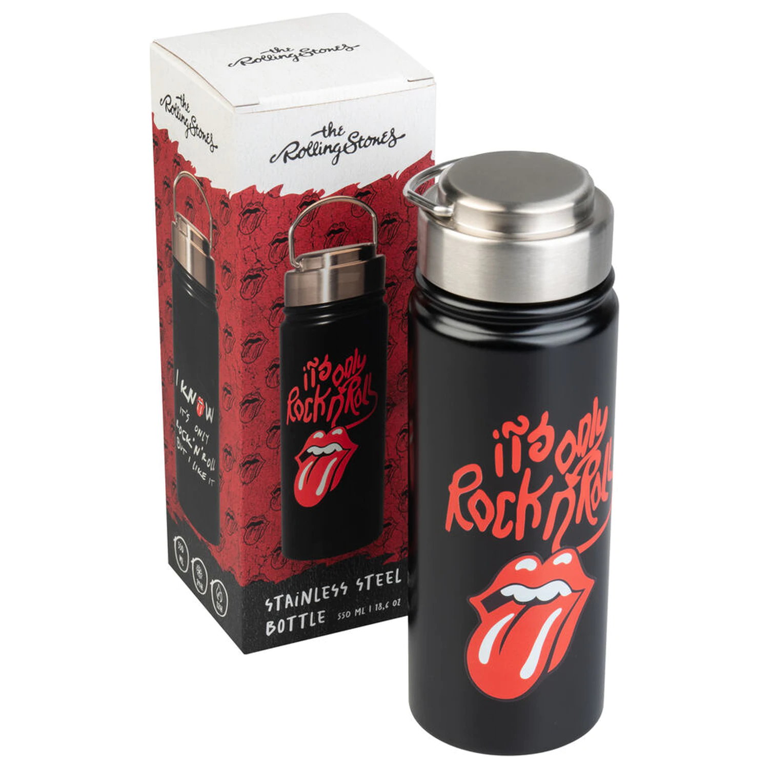 The Rolling Stones Nerezová láhev 500 ml fotografii produktu