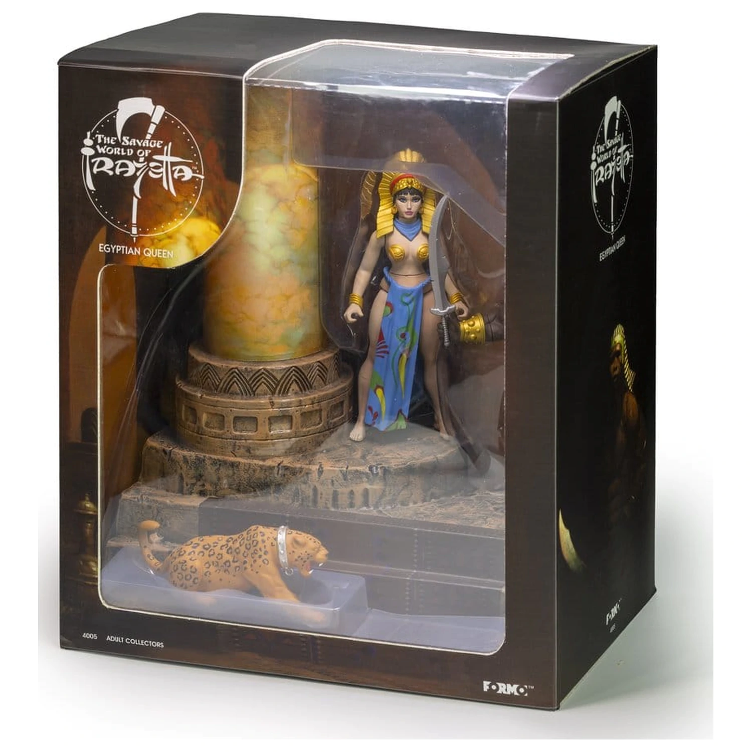 The Savage World of Frazetta akční figurka set Egyptian Queen & The Guard (Museum Edition) 14 cm fotografii produktu