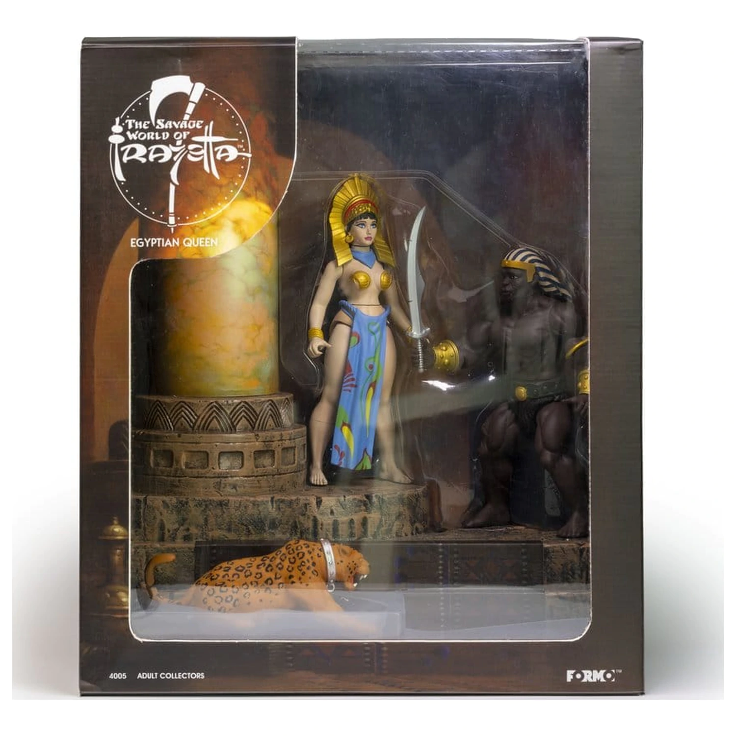 The Savage World of Frazetta akční figurka set Egyptian Queen & The Guard (Museum Edition) 14 cm fotografii produktu