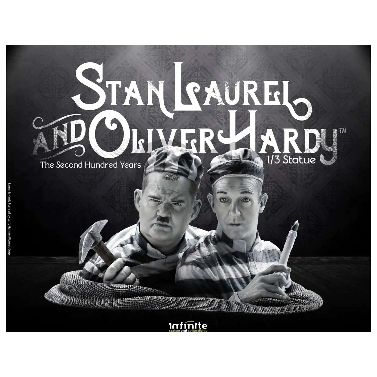 The Second Hundred Years Laurel & Hardy socha 1/3 16 cm fotografii produktu