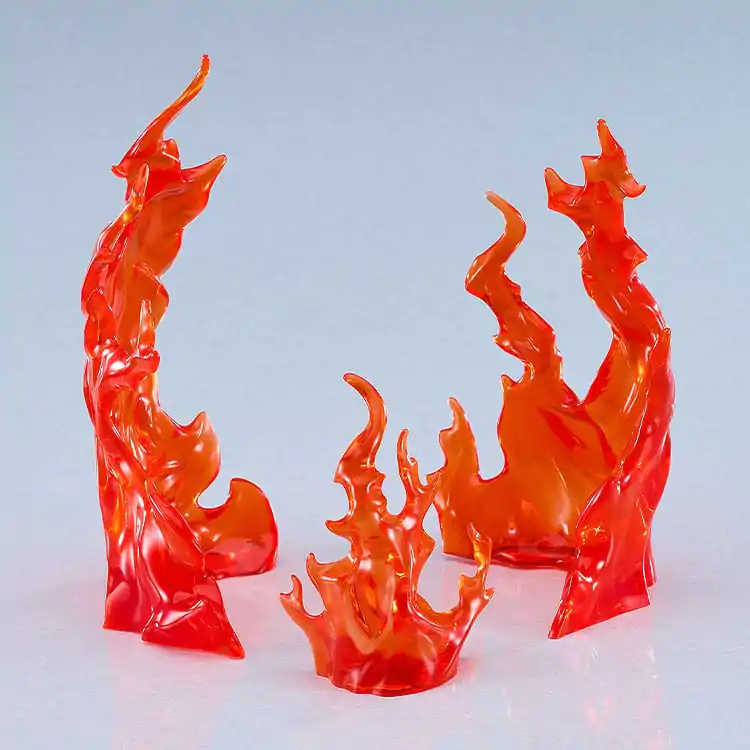 The Simple Effect Parts for Figures Flames: červená fotografii produktu