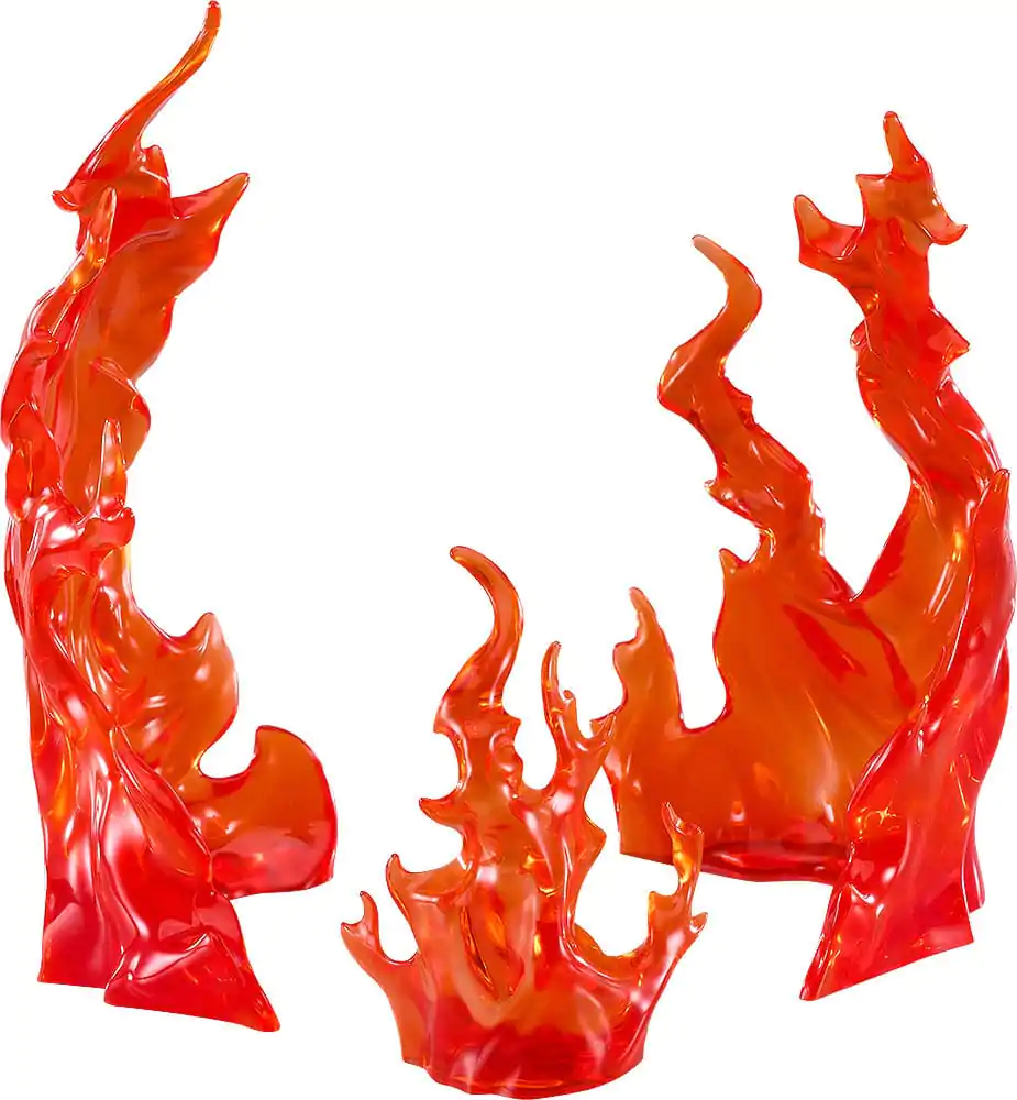 The Simple Effect Parts for Figures Flames: červená fotografii produktu