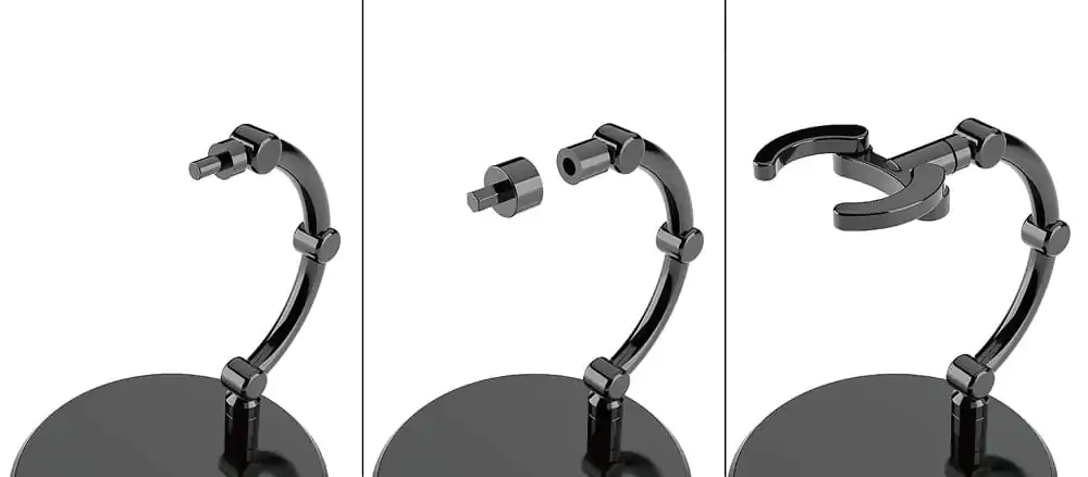 The Simple Stand Mini Nendoroid More pro mini figurky a modely mini černá 4-balení fotografii produktu