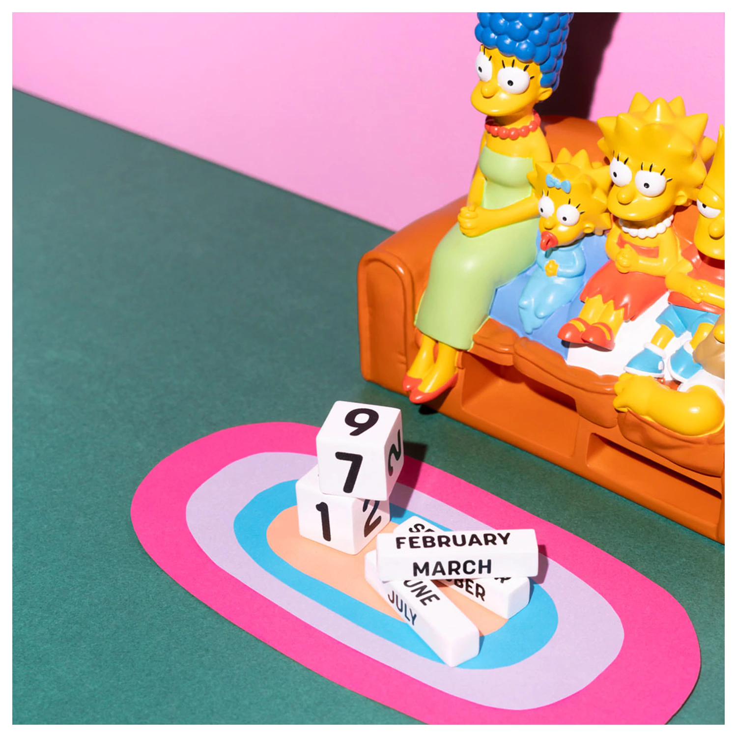 The Simpsons 3D věčný kalendář fotografii produktu