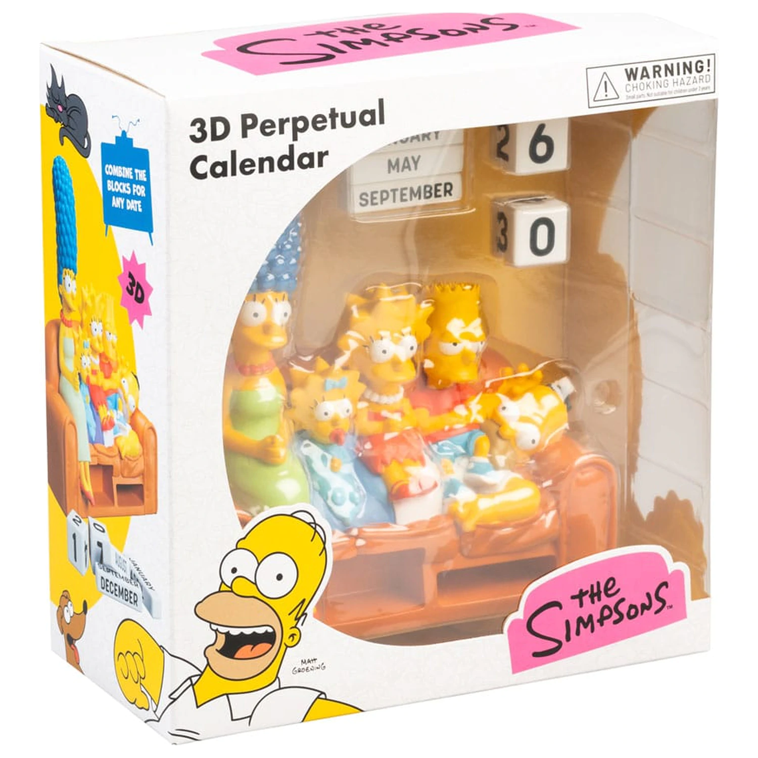 The Simpsons 3D věčný kalendář fotografii produktu