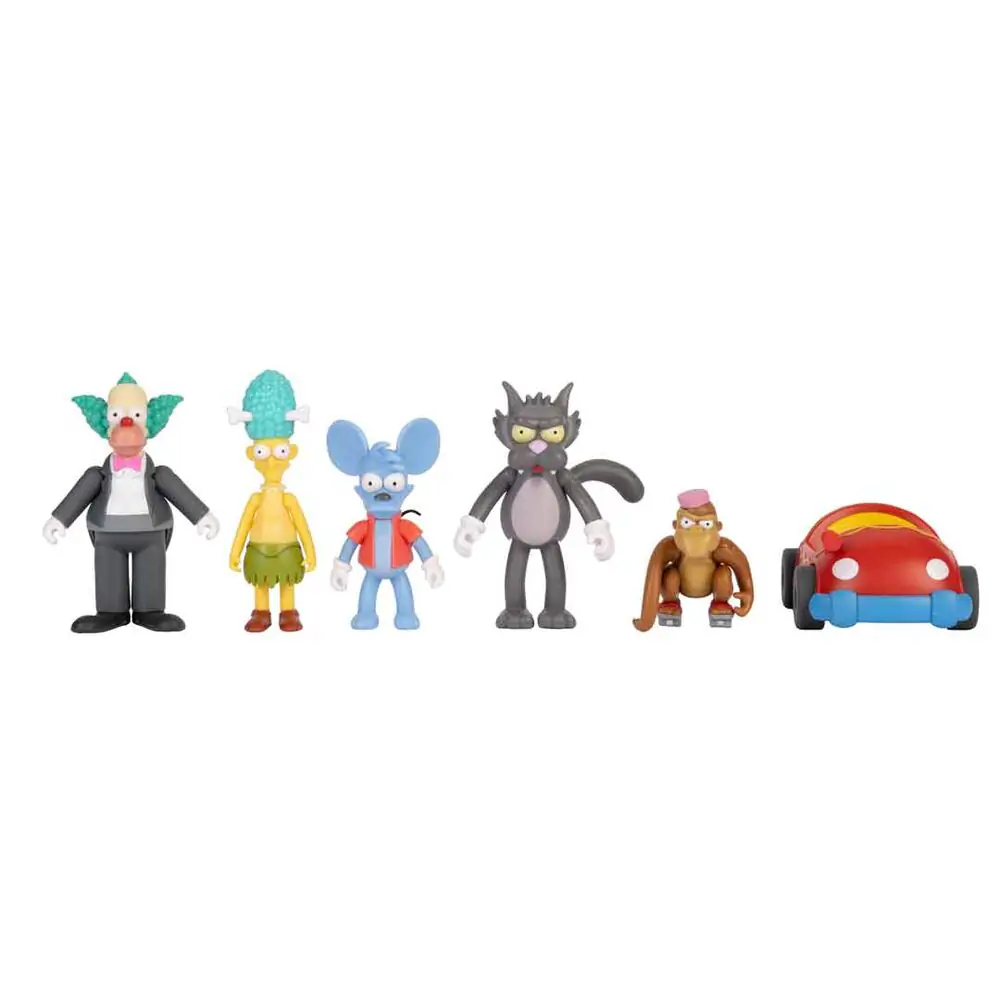 The Simpsons balení 6 figurek 7cm fotografii produktu