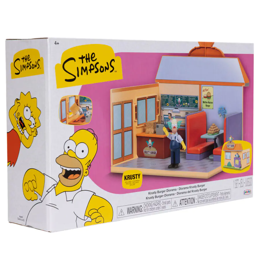 The Simpsons Burger Krusty hrací set fotografii produktu