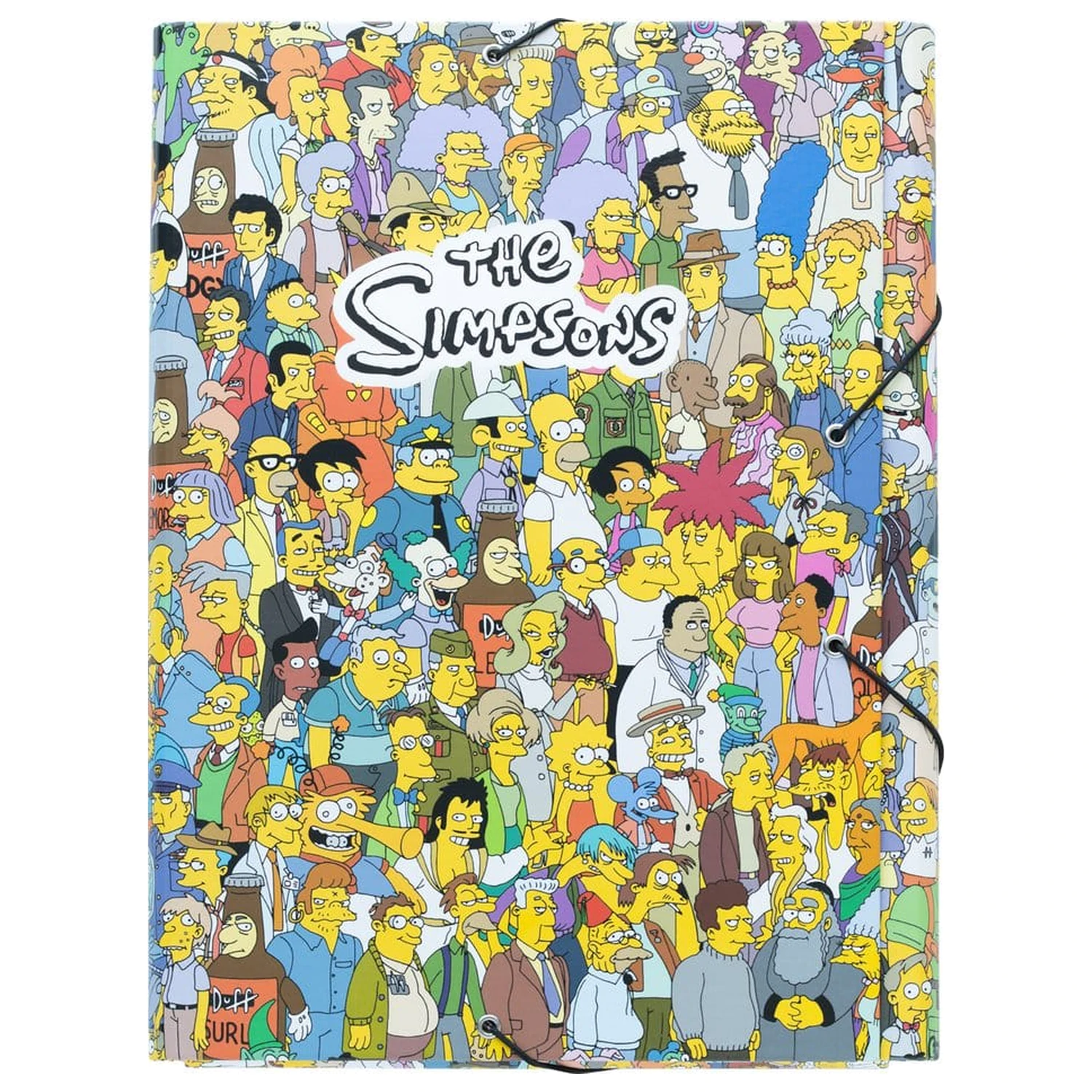 The Simpsons pořadač s gumičkou 34 x 26 cm fotografii produktu