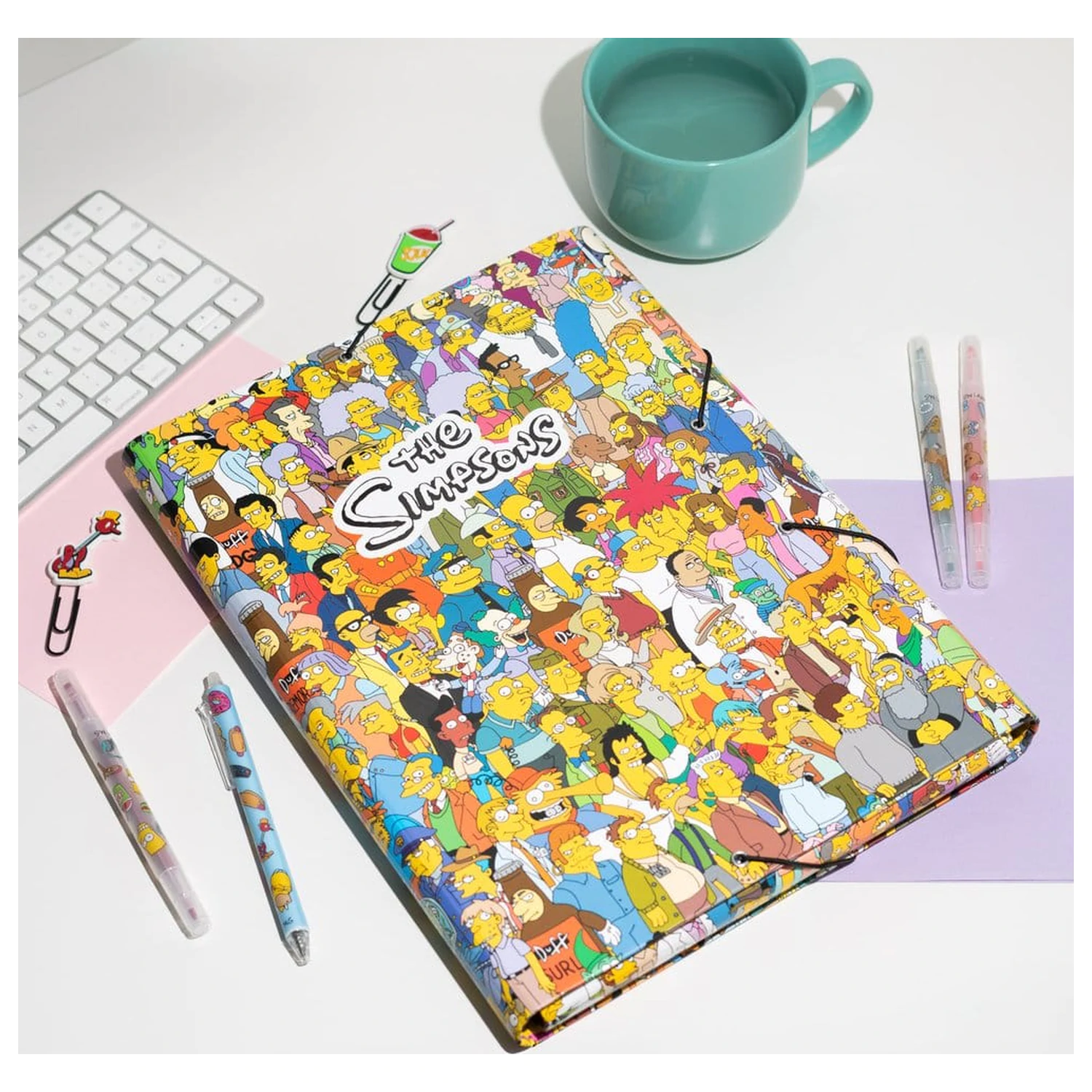 The Simpsons pořadač s gumičkou 34 x 26 cm fotografii produktu