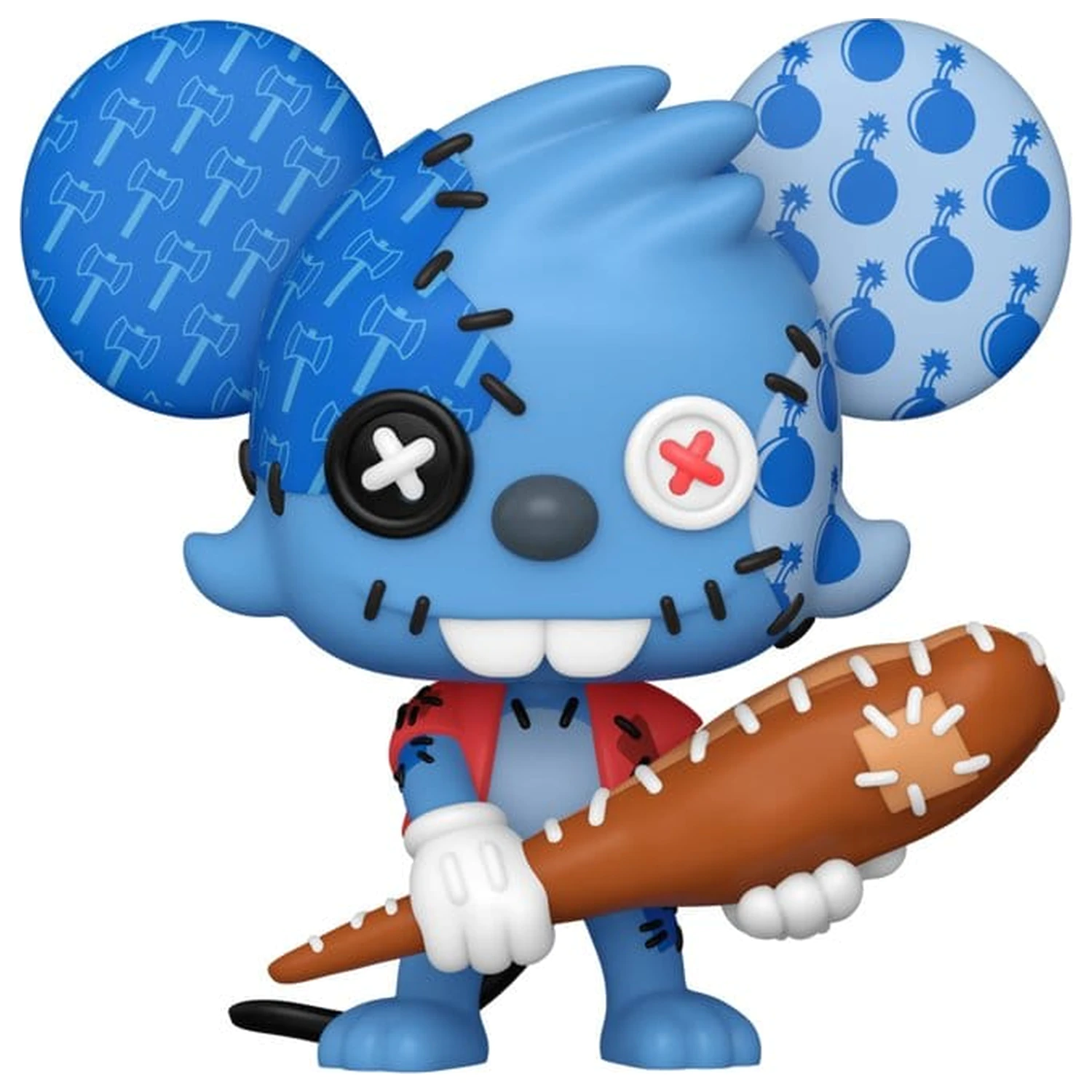The Simpsons Funko POP! Animation vinylová figurka Itchy Patchwork 9 cm fotografii produktu