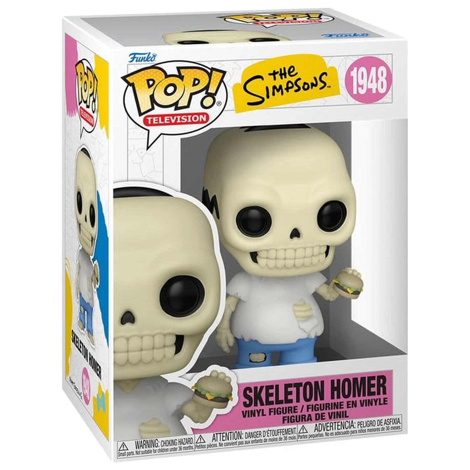 The Simpsons Funko POP! Animation Vinylová Figurka Skeleton Homer 9 cm fotografii produktu
