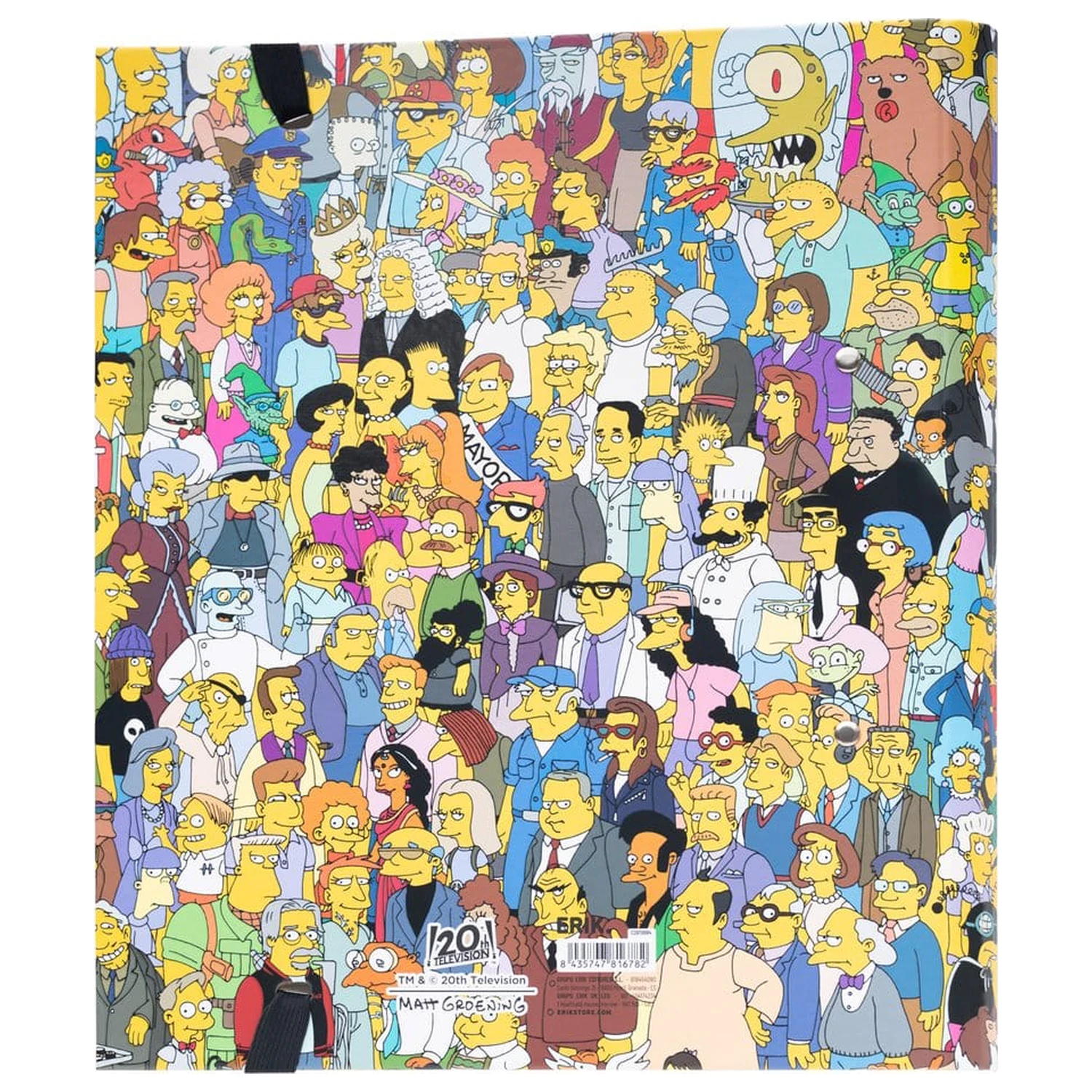 The Simpsons kroužkový pořadač 2 kroužky 32 x 28 cm fotografii produktu