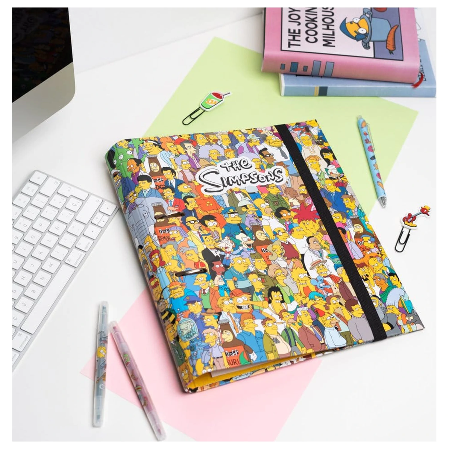 The Simpsons kroužkový pořadač 2 kroužky 32 x 28 cm fotografii produktu