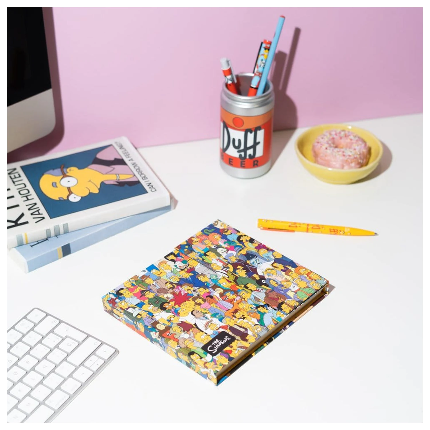 The Simpsons Týdenní plánovač s nalepovacími poznámkami 19 x 17 cm fotografii produktu