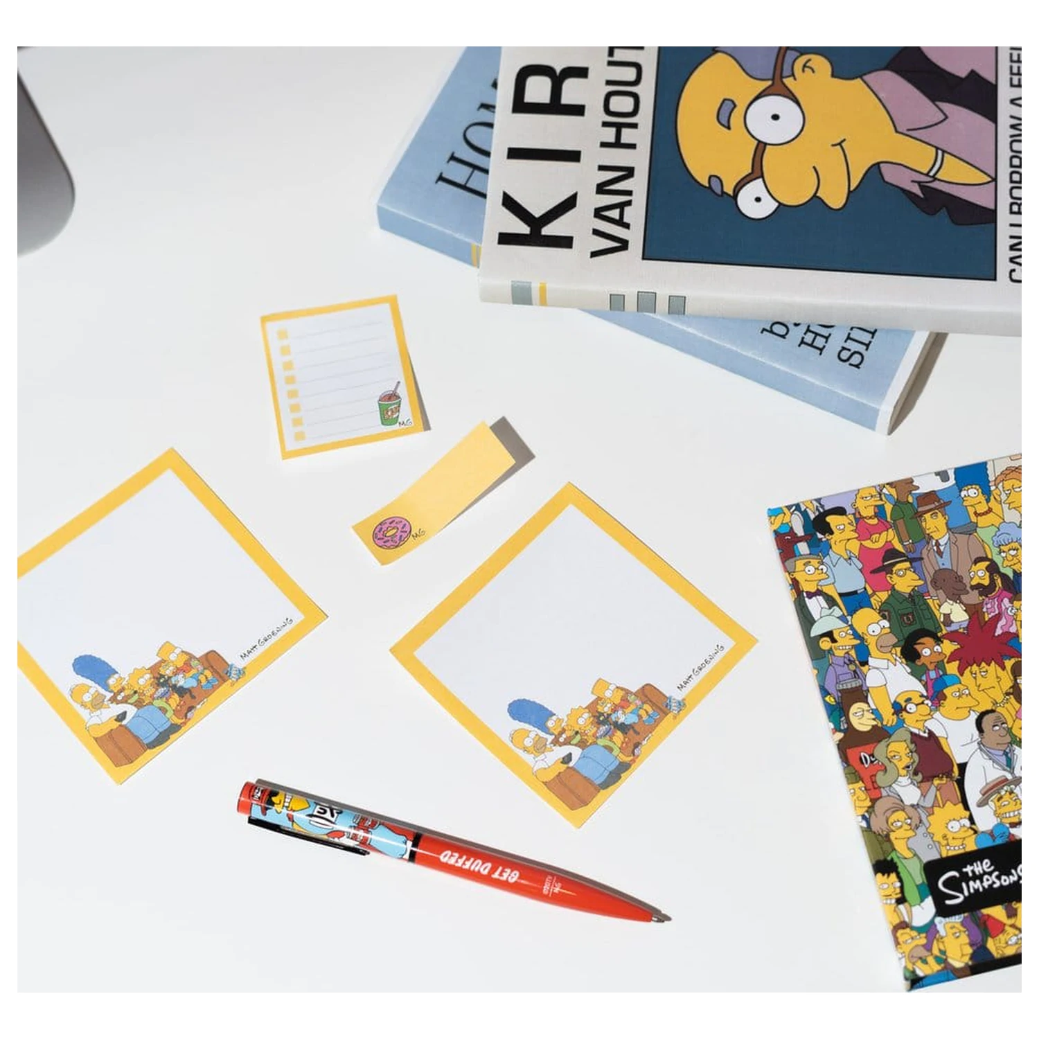 The Simpsons Týdenní plánovač s nalepovacími poznámkami 19 x 17 cm fotografii produktu