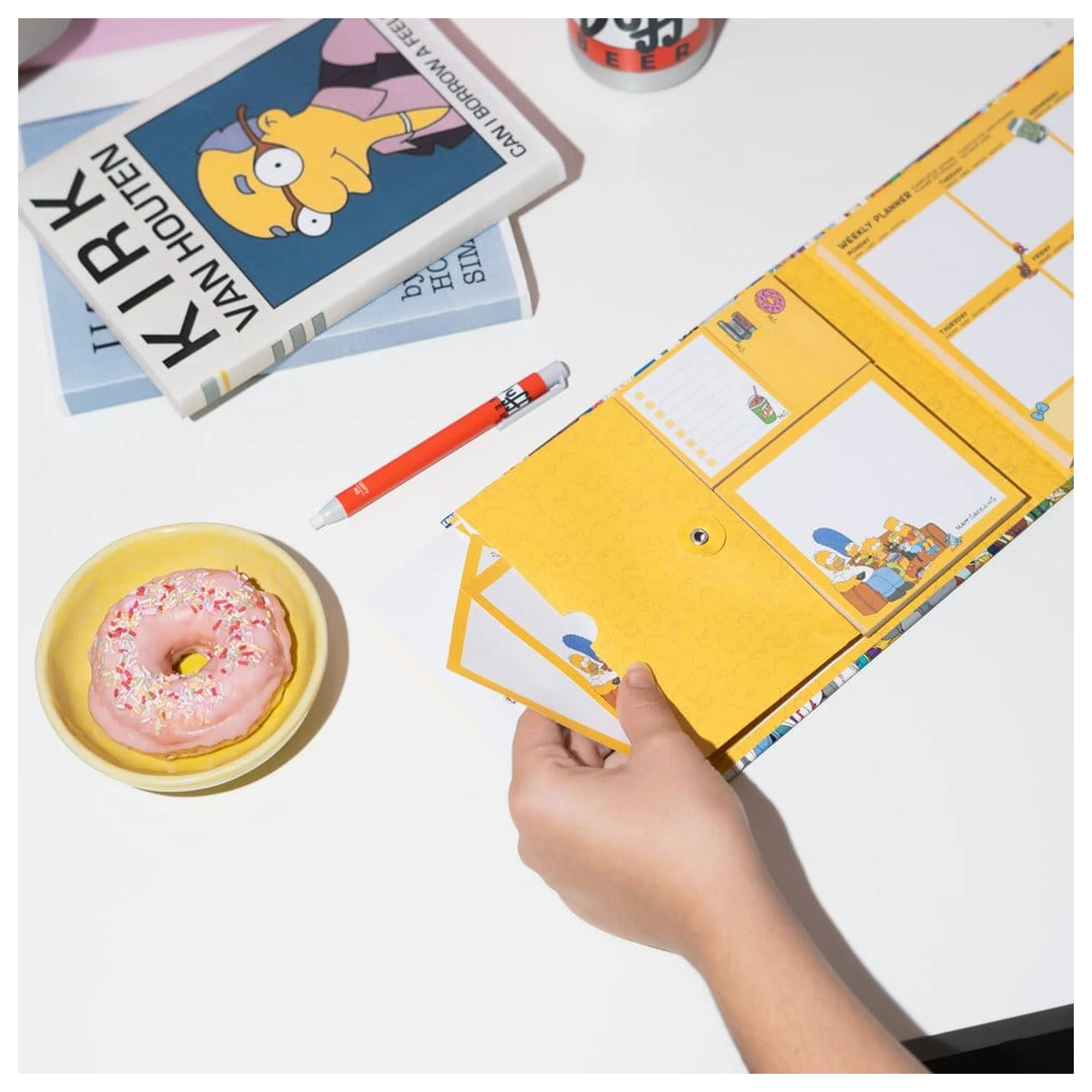 The Simpsons Týdenní plánovač s nalepovacími poznámkami 19 x 17 cm fotografii produktu
