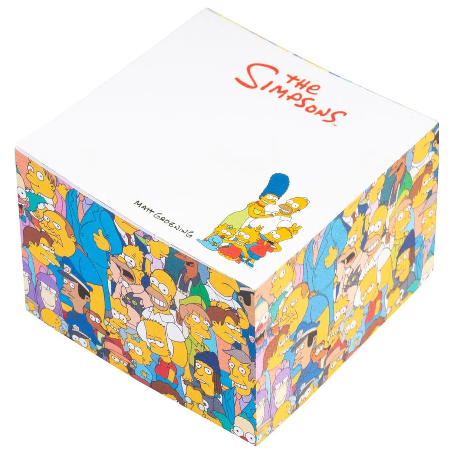 The Simpsons Memo blok 8 x 8 cm fotografii produktu