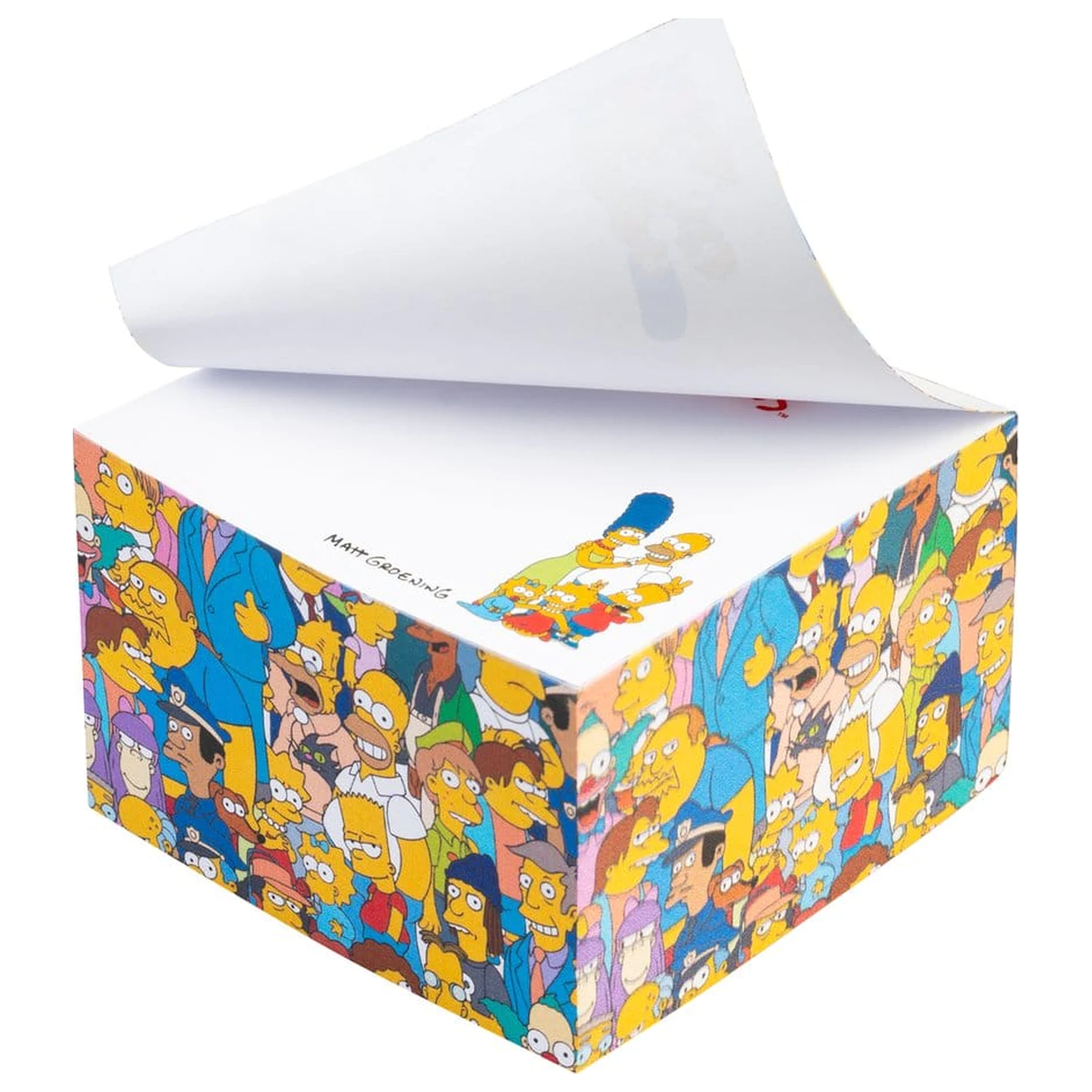 The Simpsons Memo blok 8 x 8 cm fotografii produktu
