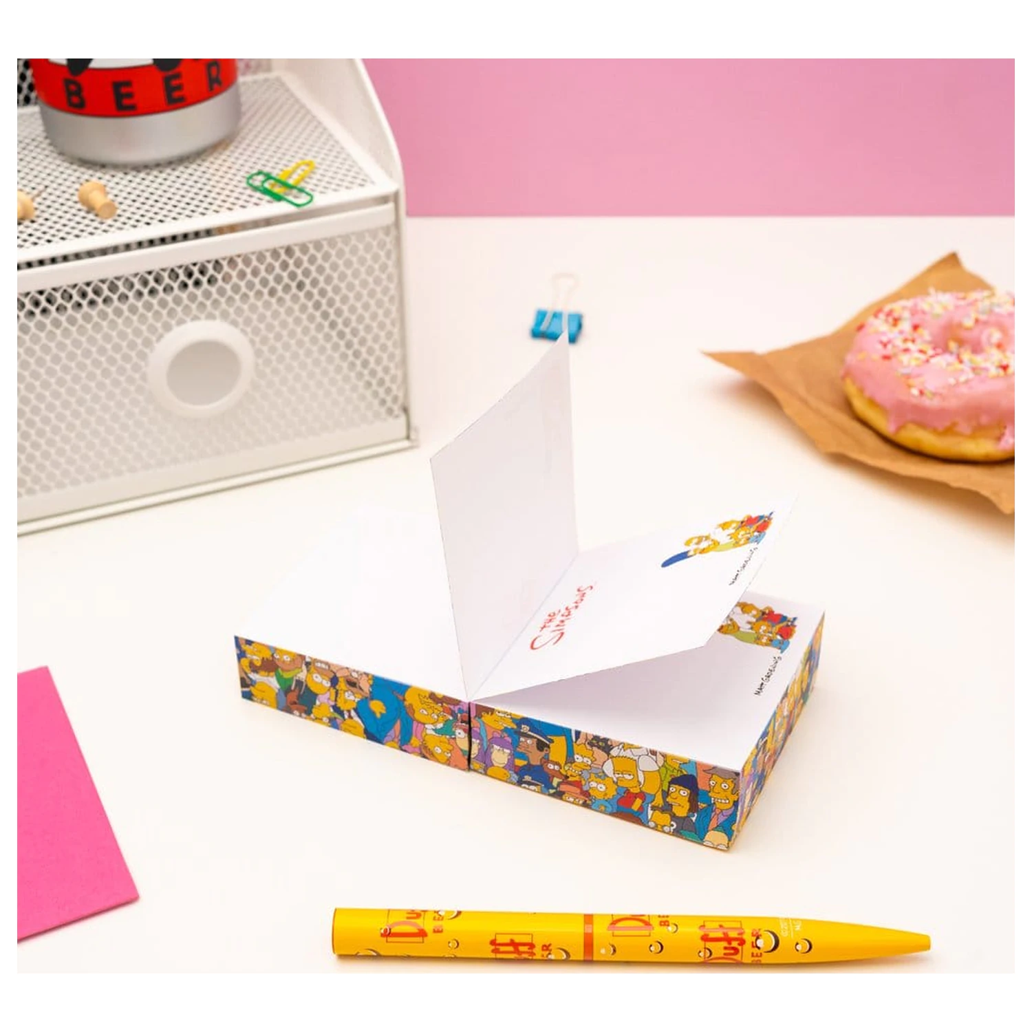 The Simpsons Memo blok 8 x 8 cm fotografii produktu