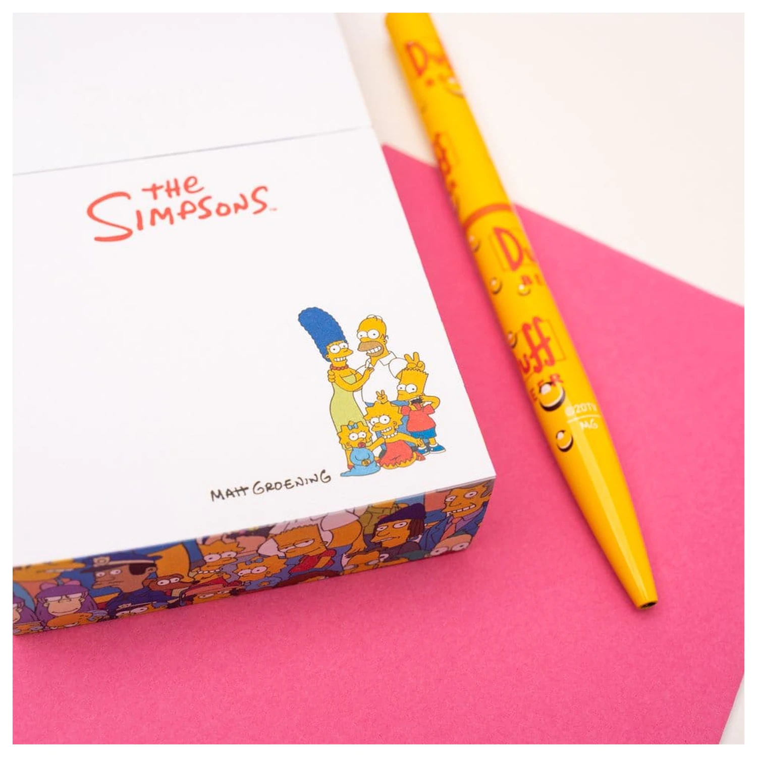 The Simpsons Memo blok 8 x 8 cm fotografii produktu